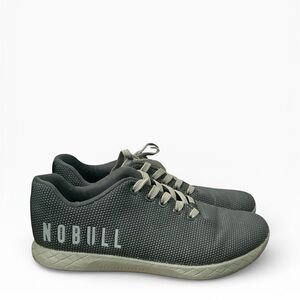 Unisex NOBULL Outwork super fabric training sneakers in dark gray, W10 M8.5